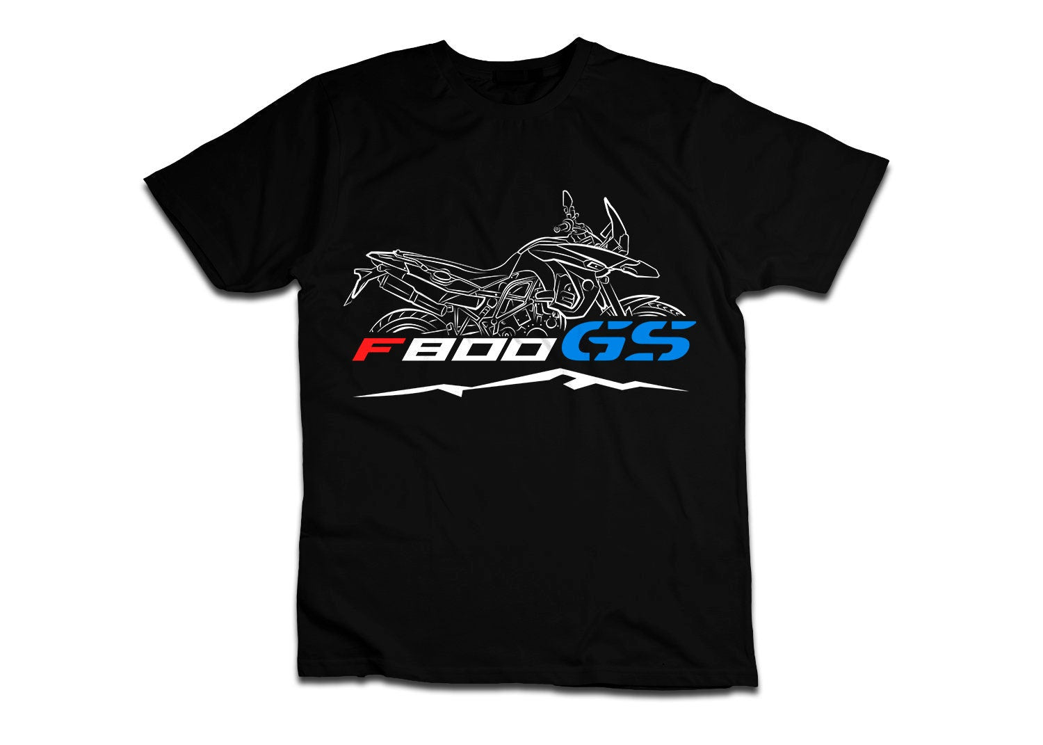 BMW F800GS T-Shirt - Motorcycle Tee Shirt for ADV Rider