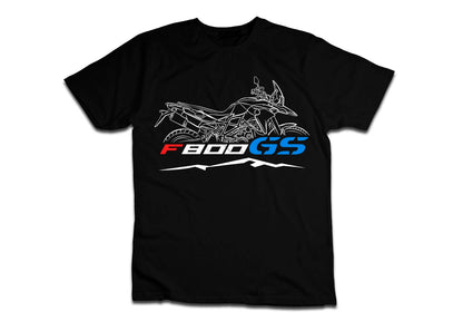 BMW F800GS T-Shirt - Motorcycle Tee Shirt for ADV Rider