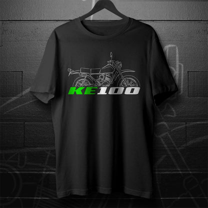 Kawasaki KE100 Inspired T-Shirt - Motorcycle Tee Shirt for Riders