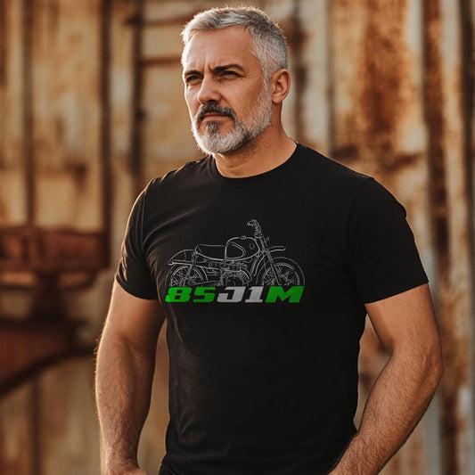 Kawasaki 85 J1M 1966 Inspired T-Shirt - Motorcycle Tee Shirt for Riders