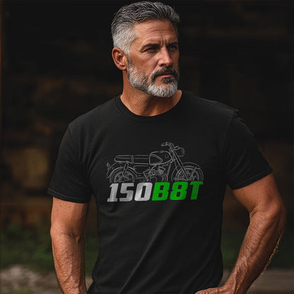 Kawasaki B8T 150 1965 Inspired T-Shirt - Motorcycle Tee Shirt for Riders
