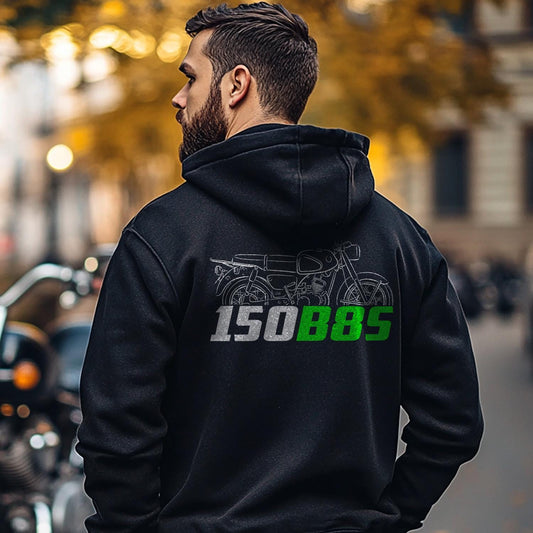 Kawasaki B8S 150 Inspired Hoodie - Motorcycle Sweatshirt for Riders