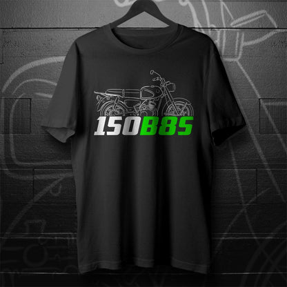 Kawasaki B8S 150 Inspired T-Shirt - Motorcycle Tee Shirt for Riders