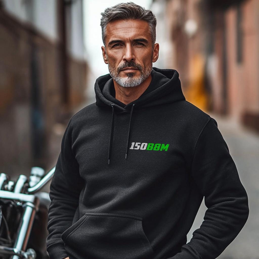 Kawasaki B8M 150 1962 - 1965 Inspired Hoodie - Motorcycle Sweatshirt for Riders