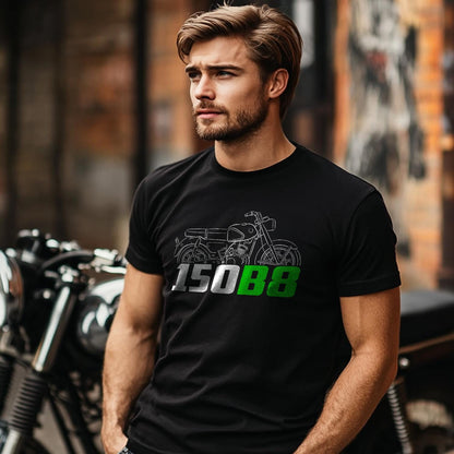 Kawasaki B8 150 Inspired T-Shirt - Motorcycle Tee Shirt for Riders