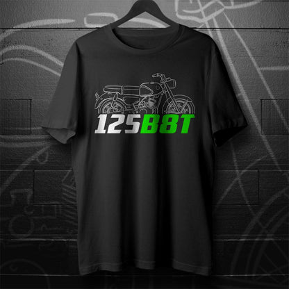 Kawasaki B8T 125 1965 Inspired T-Shirt - Motorcycle Tee Shirt for Riders