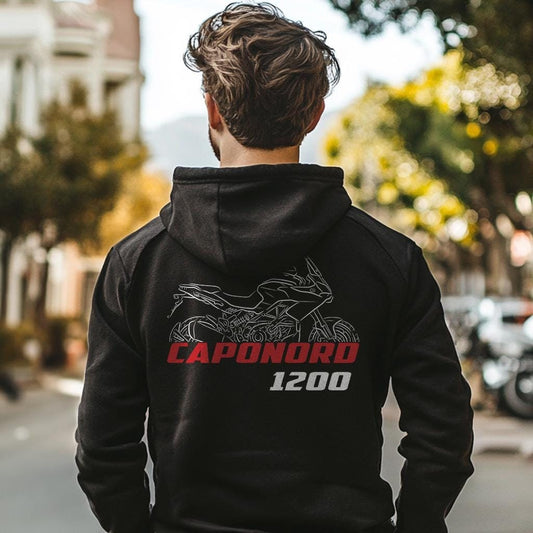 Aprilia Caponord 1200 Inspired Hoodie - Motorcycle Sweatshirt for Riders