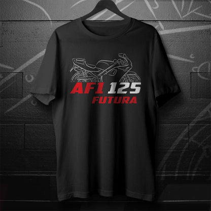 Aprilia AF1 125 Futura | Replica | Sintesi & Sport Pro Inspired T-Shirt - Motorcycle Tee Shirt for Riders