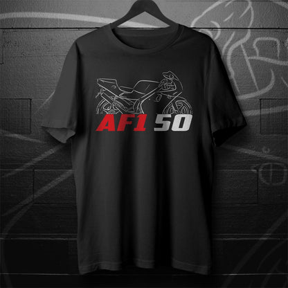 Aprilia AF1 50 Inspired T-Shirt - Motorcycle Tee Shirt for Riders