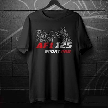 Aprilia AF1 125 Futura | Replica | Sintesi & Sport Pro Inspired T-Shirt - Motorcycle Tee Shirt for Riders