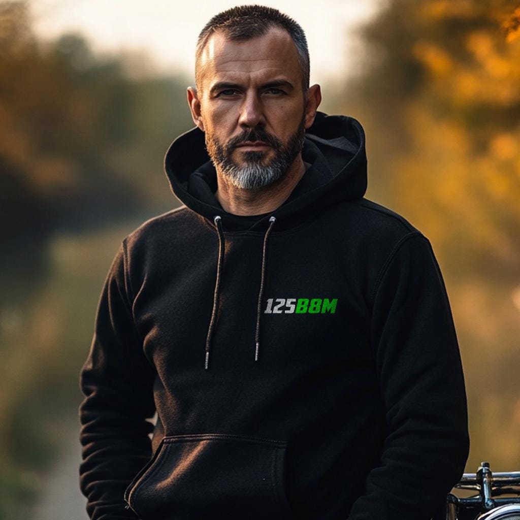 Kawasaki B8M 125 1962 - 1965 Inspired Hoodie - Motorcycle Sweatshirt for Riders
