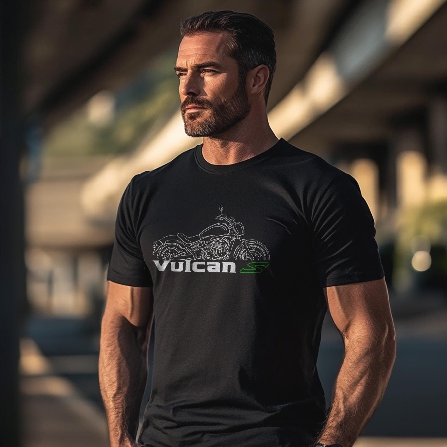 Kawasaki Vulcan S Inspired T-Shirt - Motorcycle Tee Shirt for Riders