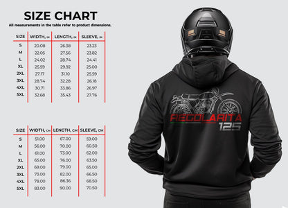 Ducati 125 Regolarita Hoodie - Motorcycle Sweatshirt for Riders