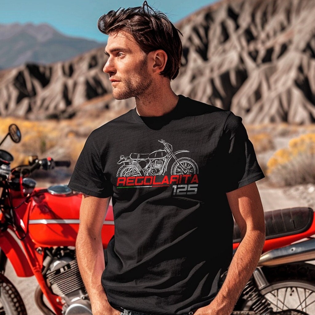 Ducati 125 Regolarita T-Shirt - Motorcycle Tee Shirt for Riders
