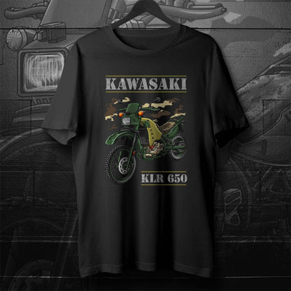 Kawasaki KLR 650 Diesel T-Shirt - Motorcycle Tee Shirt for Riders