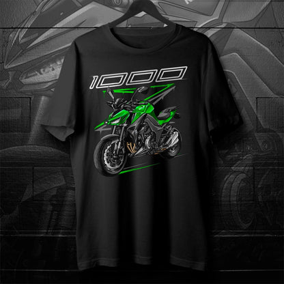 Kawasaki Z1000 2014-16 T-Shirt - Motorcycle Tee Shirt for Riders