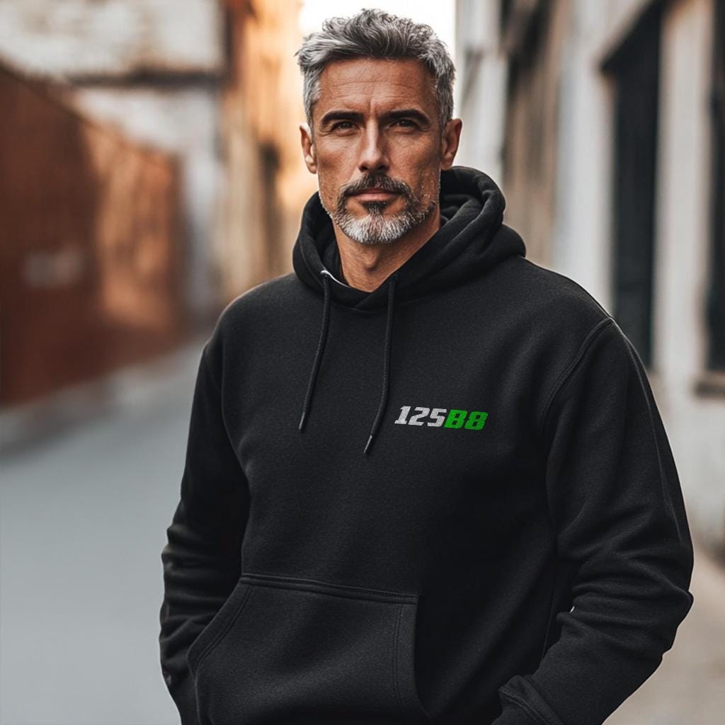 Kawasaki B8 125 1962 - 1965 Inspired Hoodie - Motorcycle Sweatshirt for Riders