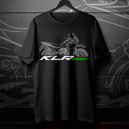 Kawasaki KLR650 T-Shirt - Motorcycle Tee Shirt for ADV Riders