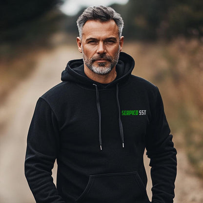 Kawasaki Serpico SST Inspired Hoodie - Motorcycle Sweatshirt for Riders