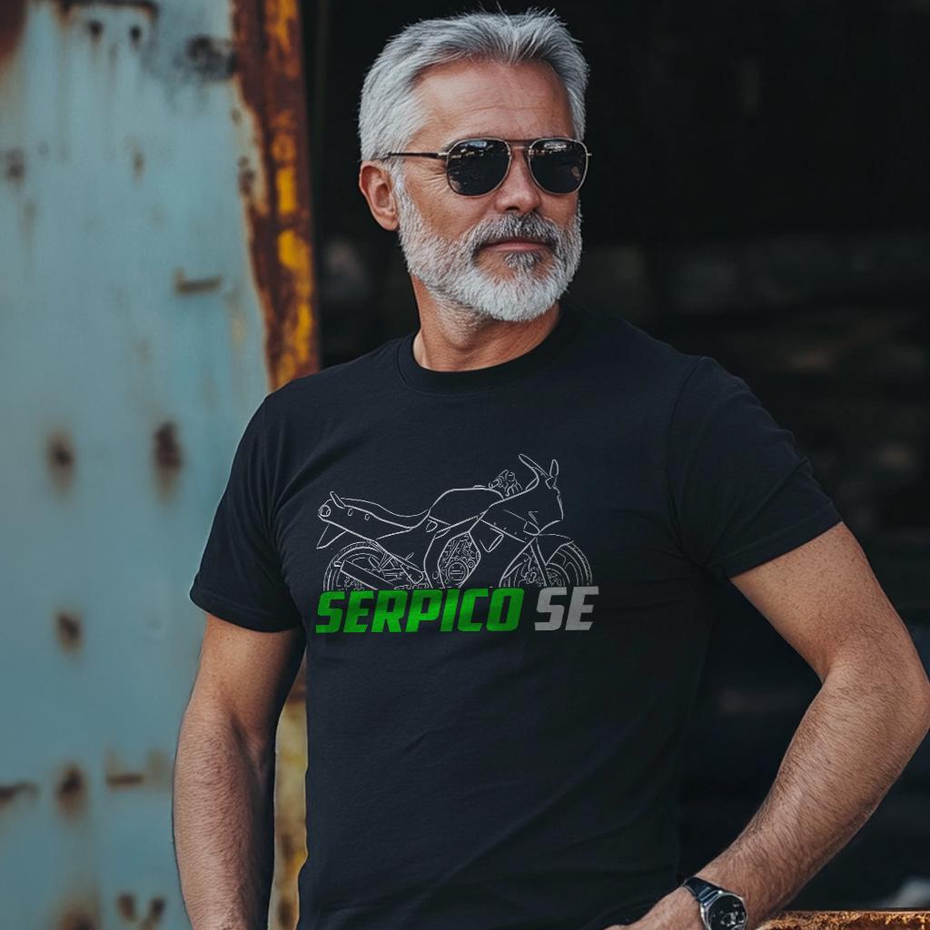 Kawasaki Serpico SE Inspired T-Shirt - Motorcycle Tee Shirt for Riders