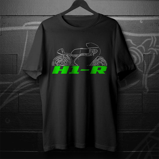 Kawasaki H1-R 1969 - 1973 Inspired T-Shirt - Motorcycle Tee Shirt for Riders