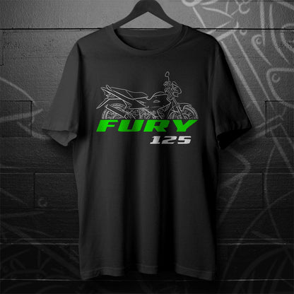Kawasaki Fury 125 Inspired T-Shirt - Motorcycle Tee Shirt for Riders