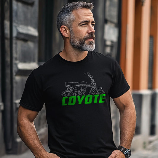Kawasaki Coyote MB1-A Inspired T-Shirt - Motorcycle Tee Shirt for Riders