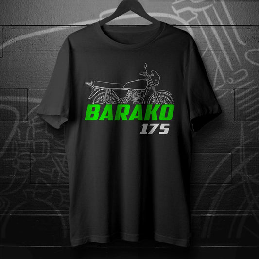 Kawasaki Barako 175 Inspired T-Shirt - Motorcycle Tee Shirt for Riders