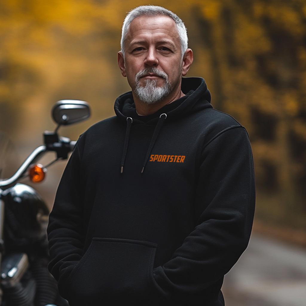 Harley-Davidson XLC 1958 Inspired Hoodie - Biker Motorcycle Sweatshirt