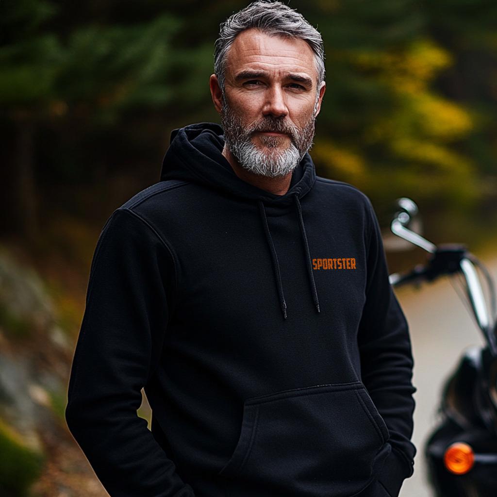 Harley-Davidson Sportster XLR-TT 1958 - 1968 Inspired Hoodie - Biker Motorcycle Sweatshirt