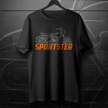 Harley-Davidson Sportster XLH XLCH 883 Inspired T-Shirt - Biker Motorcycle Tee Shirt