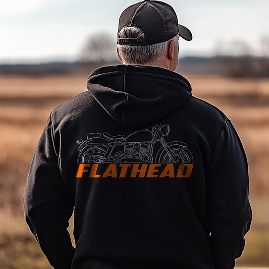 Harley-Davidson KK 1953 Inspired Hoodie - Biker Motorcycle Sweatshirt