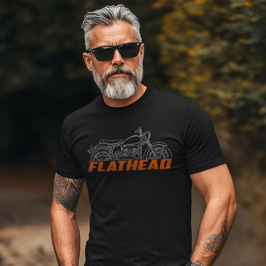 Harley-Davidson KHK 1955 - 1956 Inspired T-Shirt - Biker Motorcycle Tee Shirt