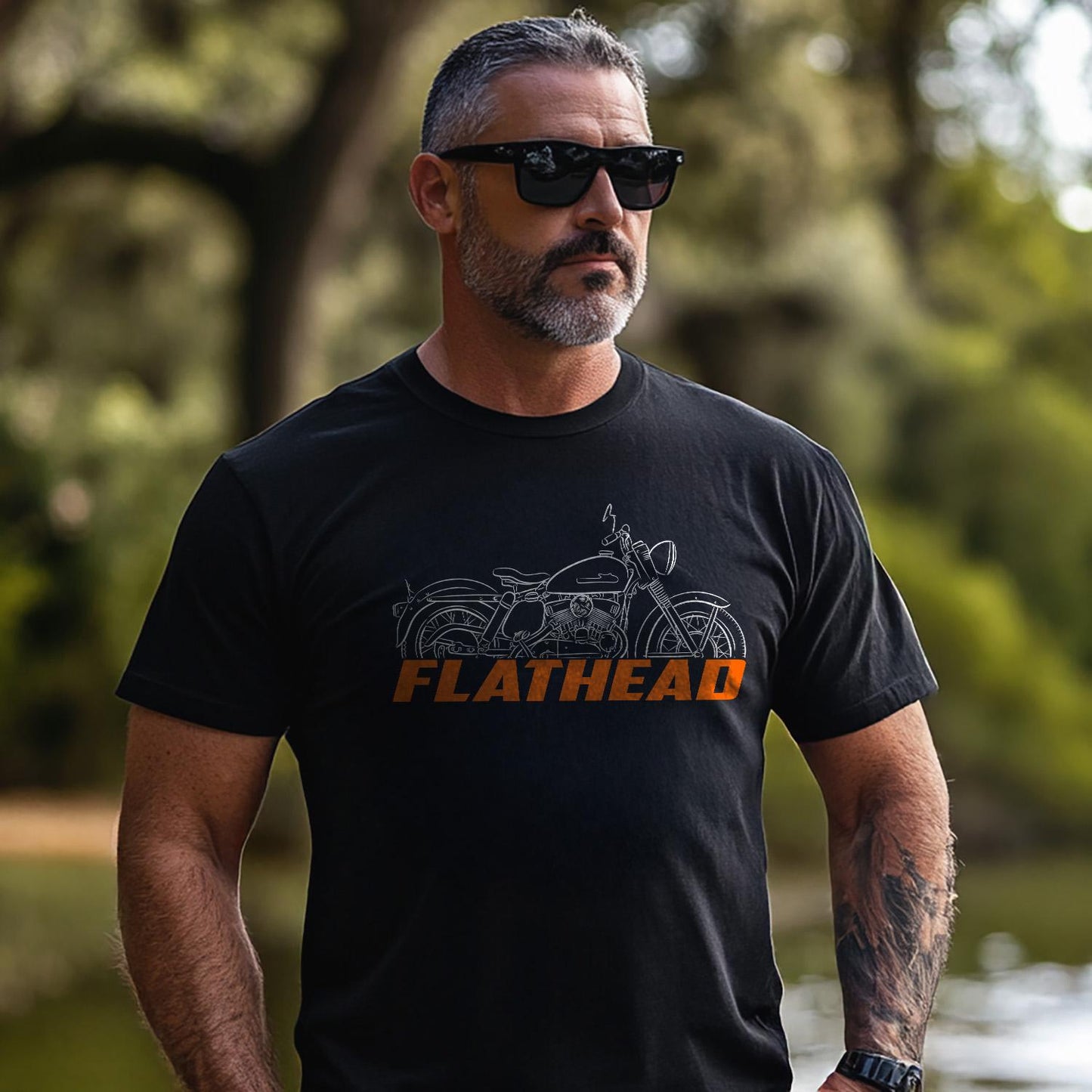 Harley-Davidson KH 1954 - 1956 Inspired T-Shirt - Biker Motorcycle Tee Shirt