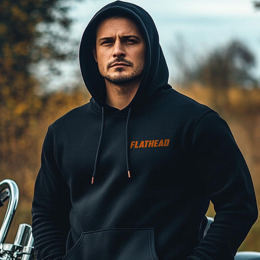 Harley-Davidson KHK 1955 - 1956 Inspired Hoodie - Biker Motorcycle Sweatshirt