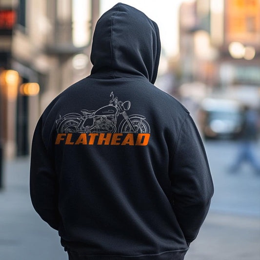 Harley-Davidson KH 1954 - 1956 Inspired Hoodie - Biker Motorcycle Sweatshirt