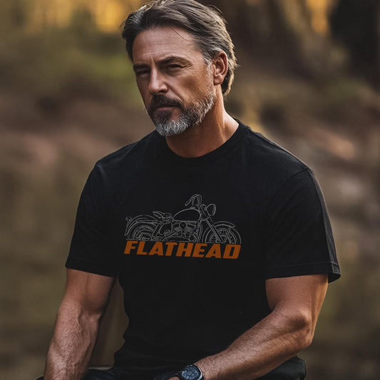 Harley-Davidson K KK KH KHK 1952 - 1956 Inspired T-Shirt - Biker Motorcycle Tee Shirt