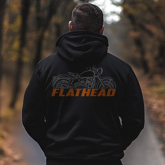 Harley-Davidson K KK KH KHK 1952 - 1956 Inspired Hoodie - Biker Motorcycle Sweatshirt