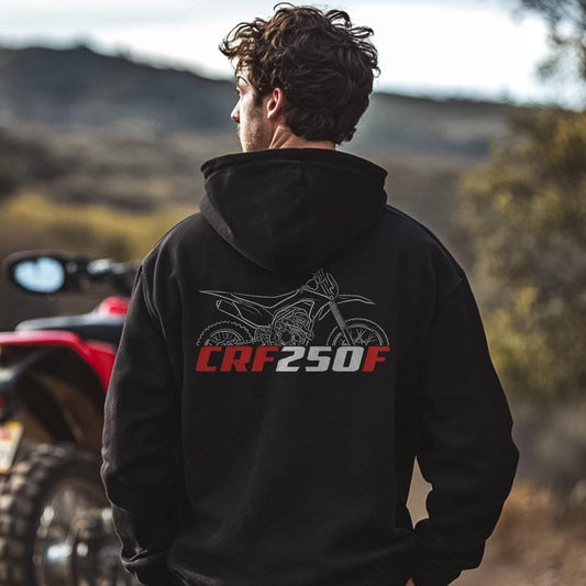 Honda CRF250 | F | M | X & RWE Inspired Hoodie - Motorcycle Sweatshirt