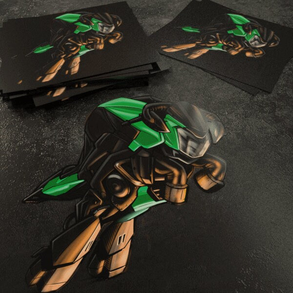 Bajaj Dominar Stickers - Set of 3 Motorcycle Decals for Riders