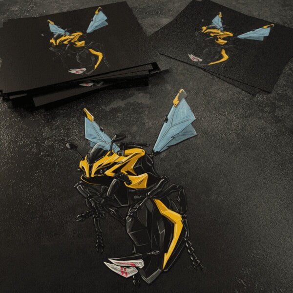 Bajaj Pulsar Stickers - Set of 3 Motorcycle Decals for Riders