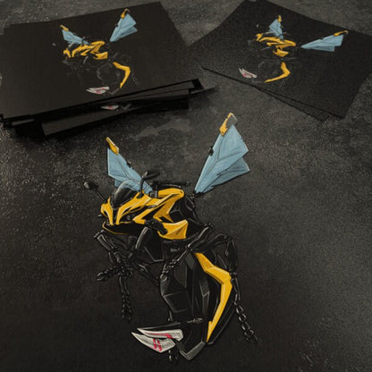 Bajaj Pulsar Stickers - Set of 3 Motorcycle Decals for Riders