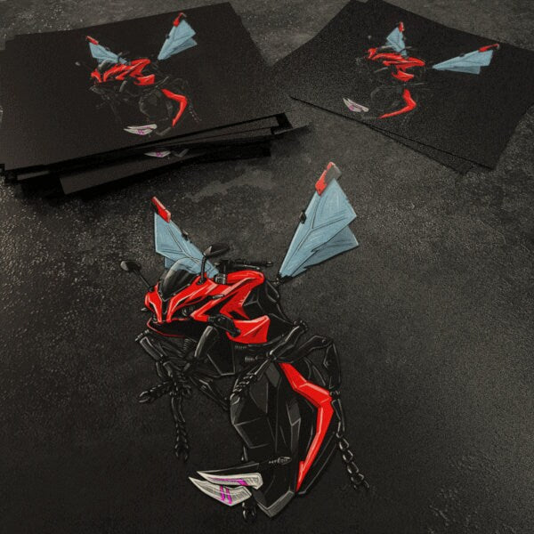 Bajaj Pulsar Stickers - Set of 3 Motorcycle Decals for Riders