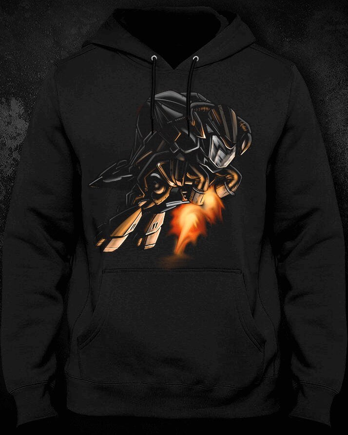 Bajaj Dominar Hoodie - Motorcycle Sweatshirt for Riders