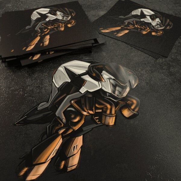 Bajaj Dominar Stickers - Set of 3 Motorcycle Decals for Riders