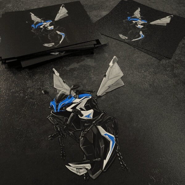 Bajaj Pulsar Stickers - Set of 3 Motorcycle Decals for Riders