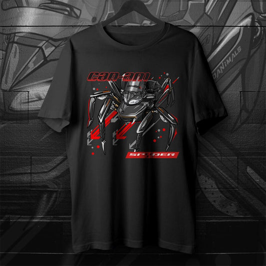Can-Am Spyder F3 2015-18 T-Shirt - Motorcycle Tee Shirt for Riders