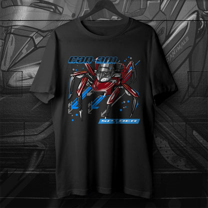 Can-Am Spyder F3 2015-18 T-Shirt - Motorcycle Tee Shirt for Riders