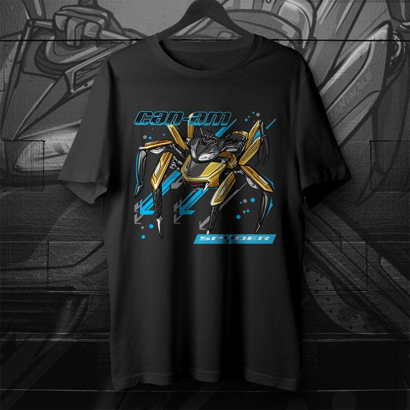 Can-Am Spyder F3 2015-18 T-Shirt - Motorcycle Tee Shirt for Riders