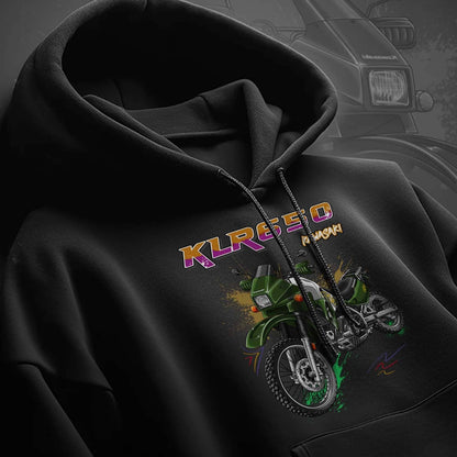 Kawasaki KLR 650 A 1994-2003 Hoodie - Motorcycle Sweatshirt for Riders